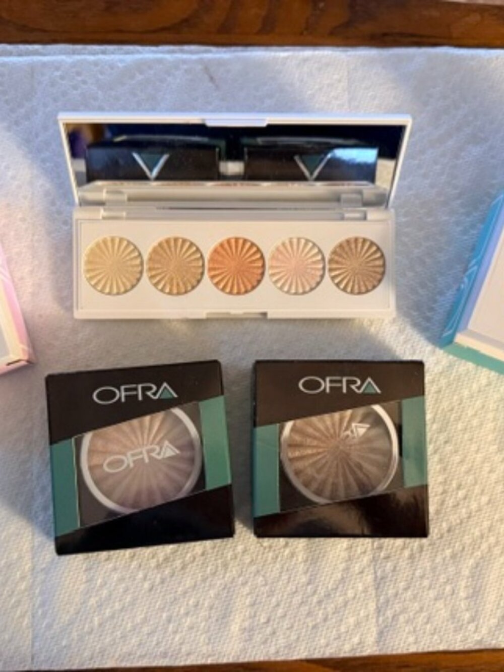 NEW OFRA Cosmetics 5-Piece Bundle Palette + Pillow Talk, Blissful, Star Island +